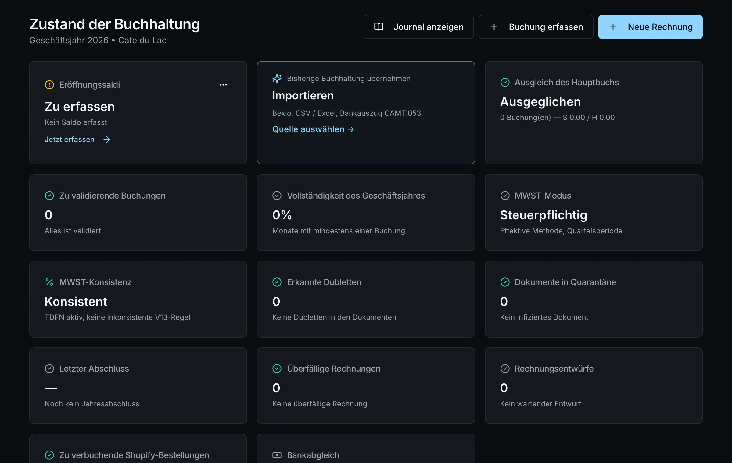 Den Startpunkt wählen